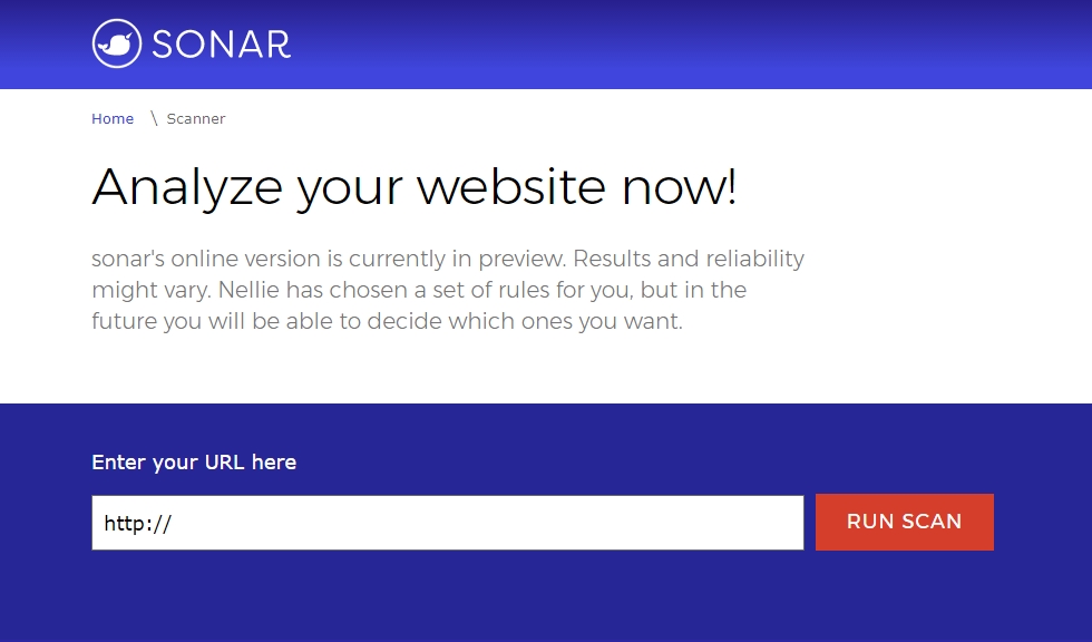  Test the quality of your website with Sonar, Microsoft’s open source tool