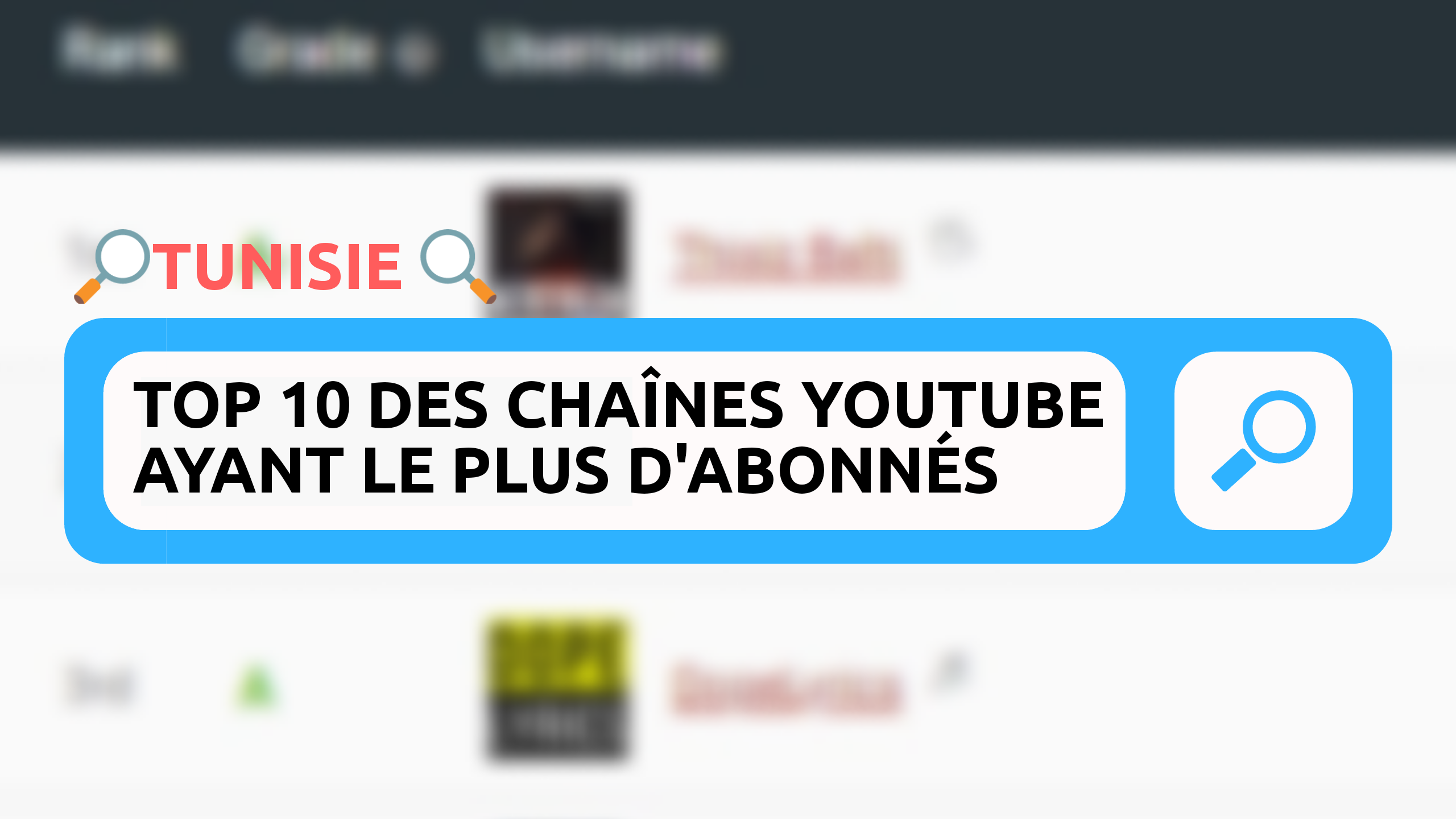 20180314 090328 0001 Tunisie : Top 10 des chaînes YouTube ayant le plus d'abonnés