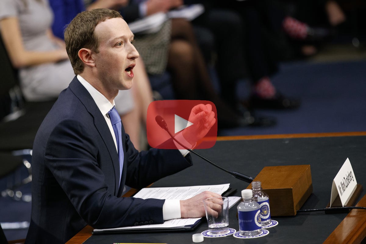  WATCH : Facebook CEO Mark Zuckerberg’s Congress testimony
