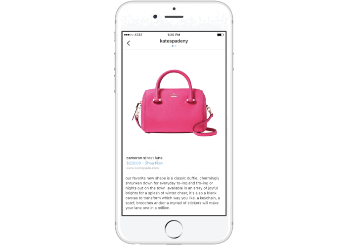 Launched last year in the U.S. Instagram opens up its shopping feature to 8 more countries: Australia, Brazil, Canada, France, Germany, Italy, Spain and the U.K, That means brands in those countries can now add e-commerce links within their Instagram  organc posts to help drive transactions from the image-sharing app, which has about 800 million users worldwide.