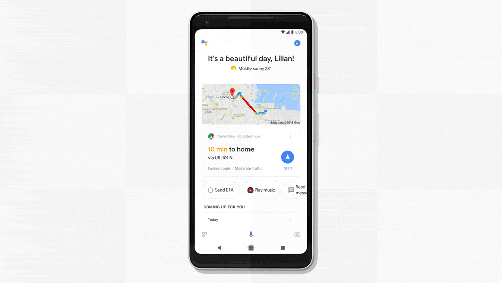 Google maps 2018 IO