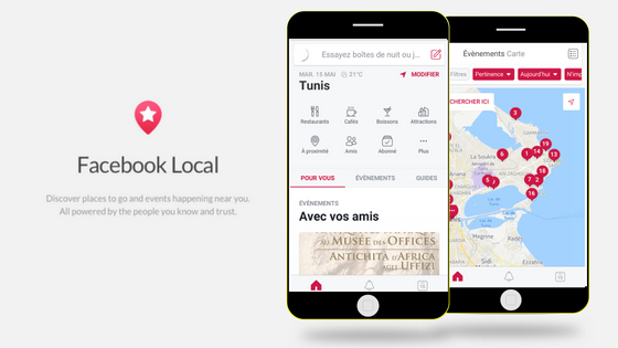  Facebook : l’application Local est désormais disponible en Tunisie