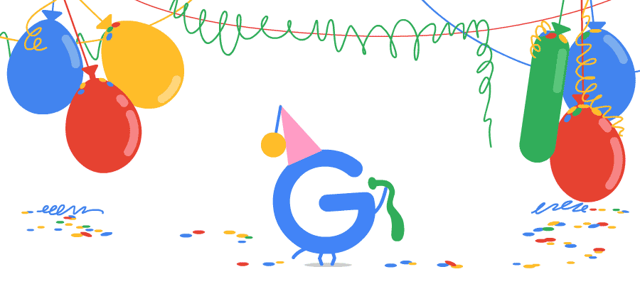 Google 20th Anniversary 20 ans de Google : 10 dates qui ont marqué le géant du web