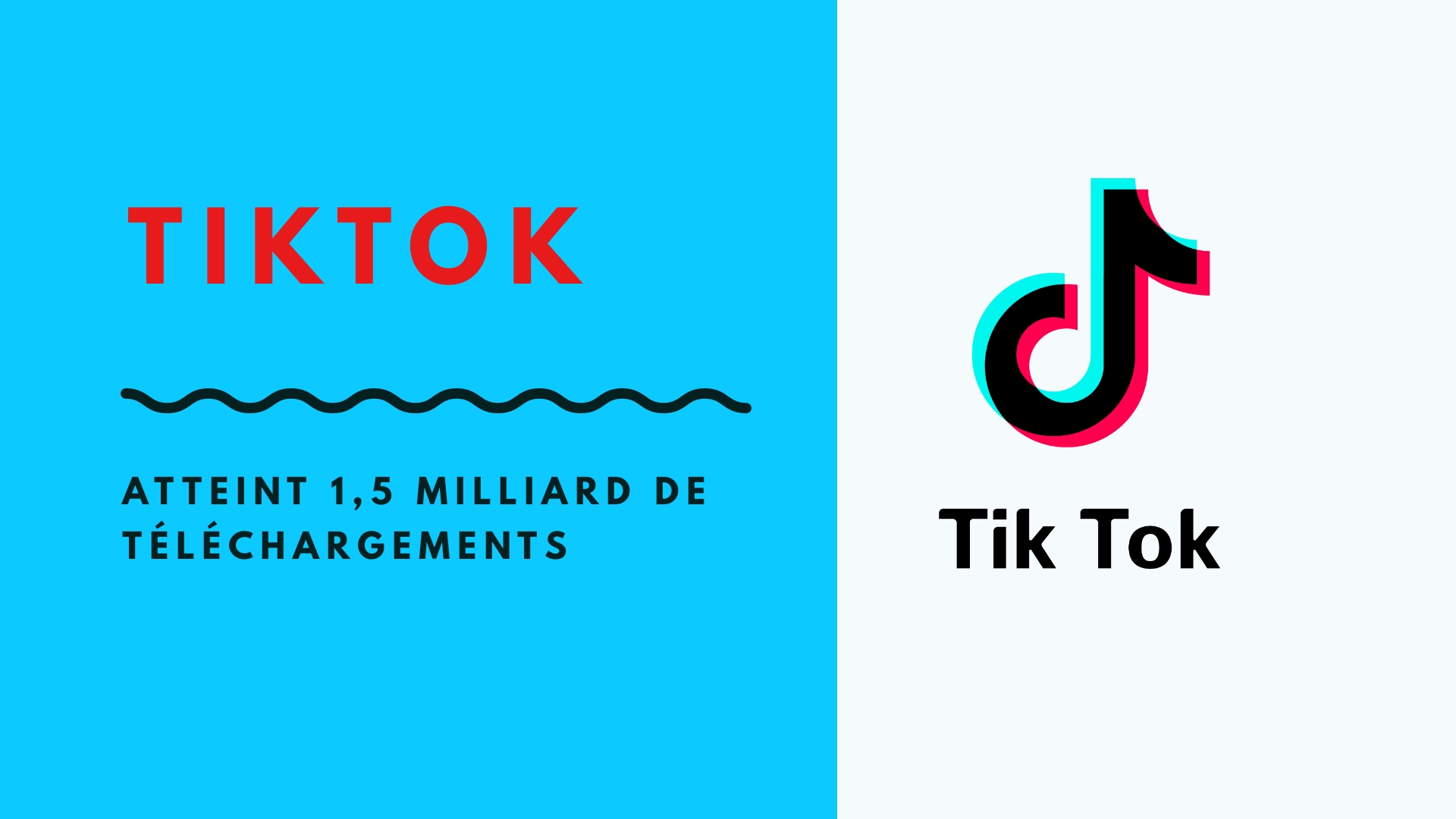  TikTok atteint 1,5 milliard de téléchargements 😱