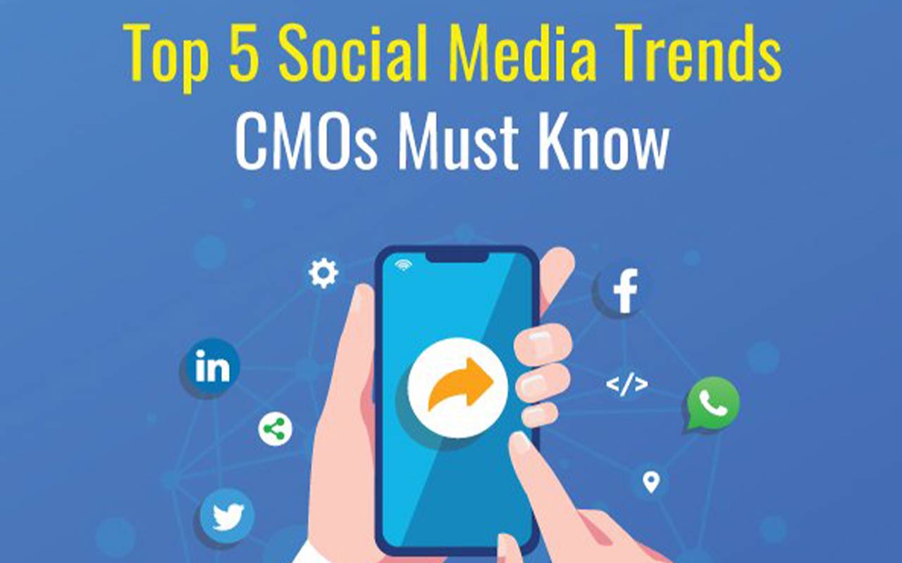 5 tendances des médias sociaux que les CMO doivent connaître en 2022 [Infographie]