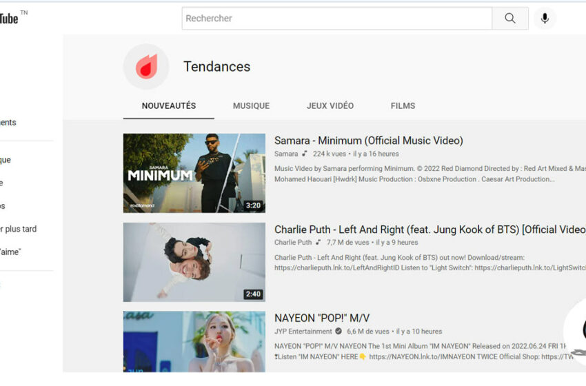 TENDANCES YouTube 2022 : critères pour y figurer, catégories, règles à respecter…