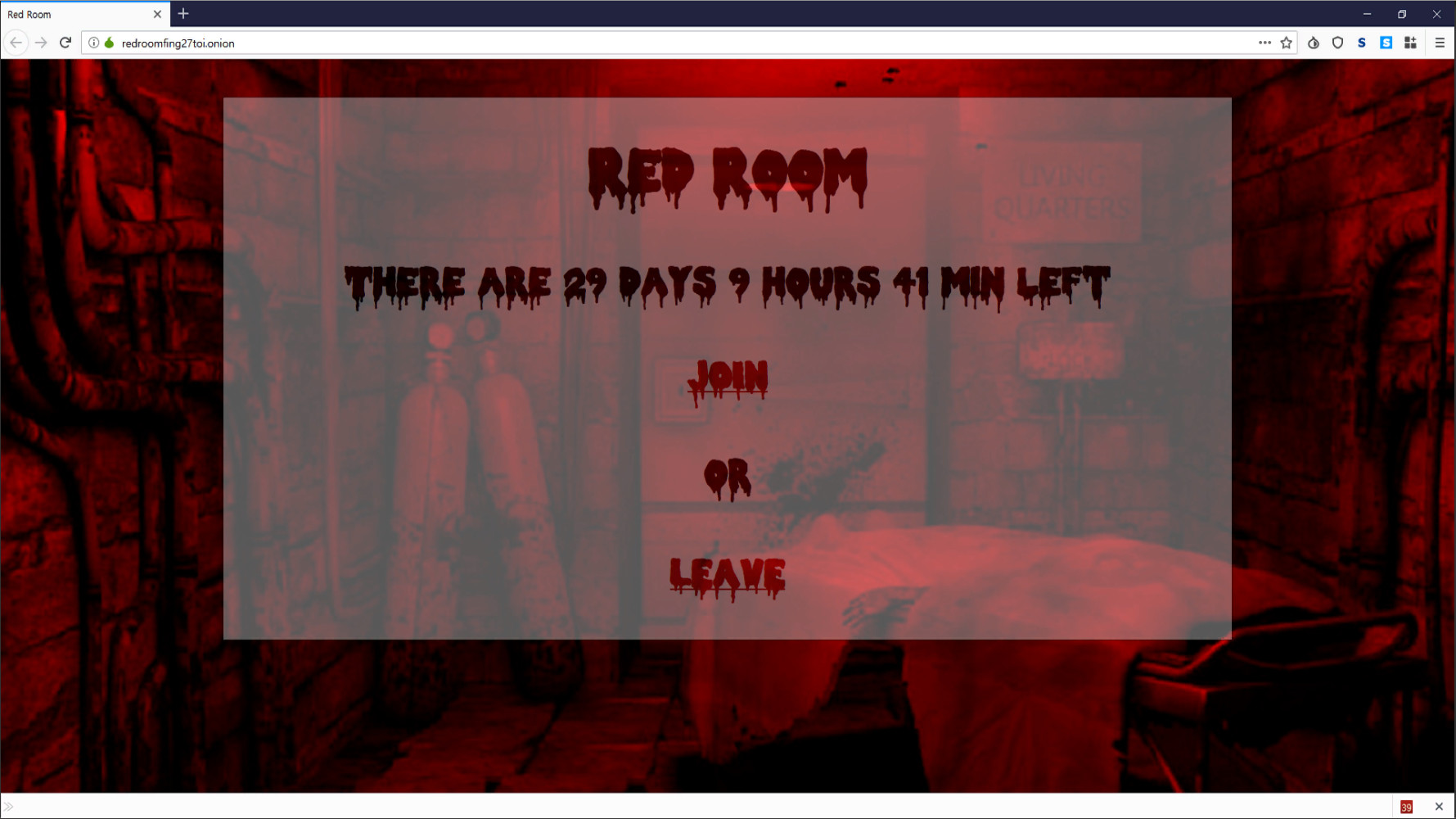 dark web red room