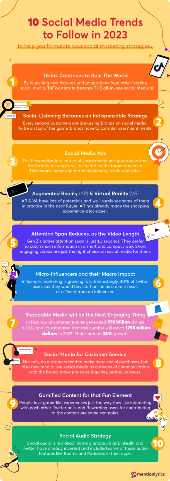 10 Social Media Trends to Follow in 2023 (Infographic)
