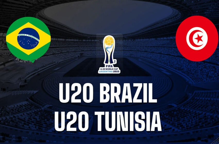  Brésil U20 vs Tunisie U20 en DIRECT