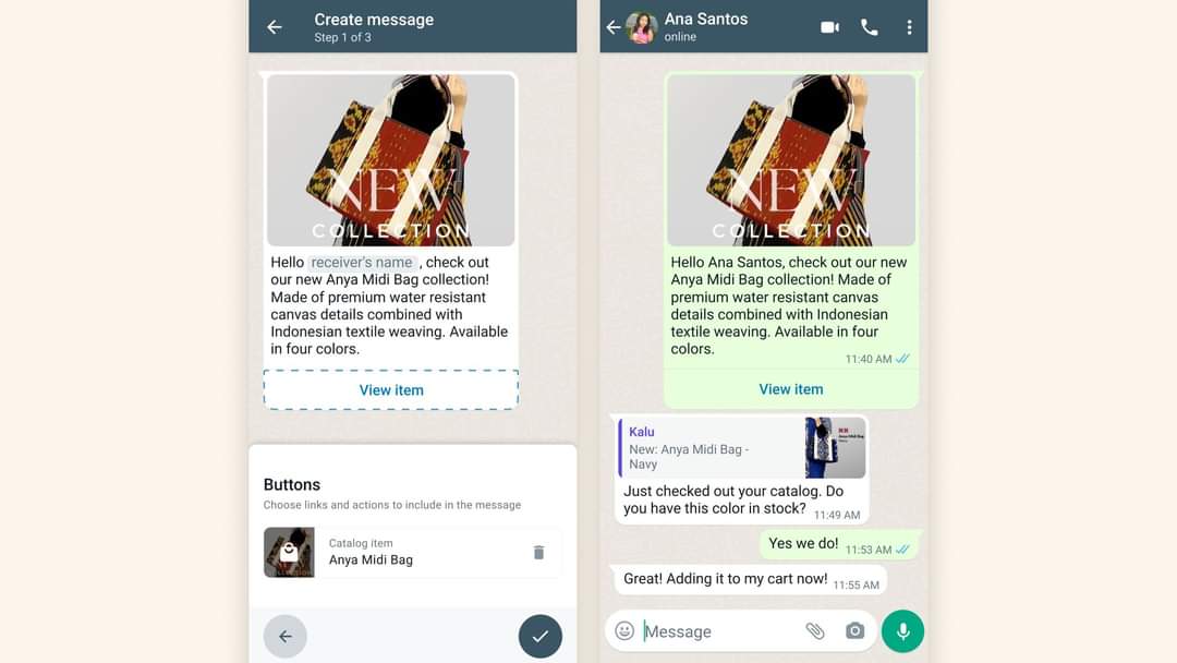 Bientôt, les 200 millions utilisateurs de l'app #WhatsApp Business pourront créer des publicités Facebook et Instagram pour trouver et se connecter avec de nouveaux clients, sans avoir besoin d'un compte Facebook.