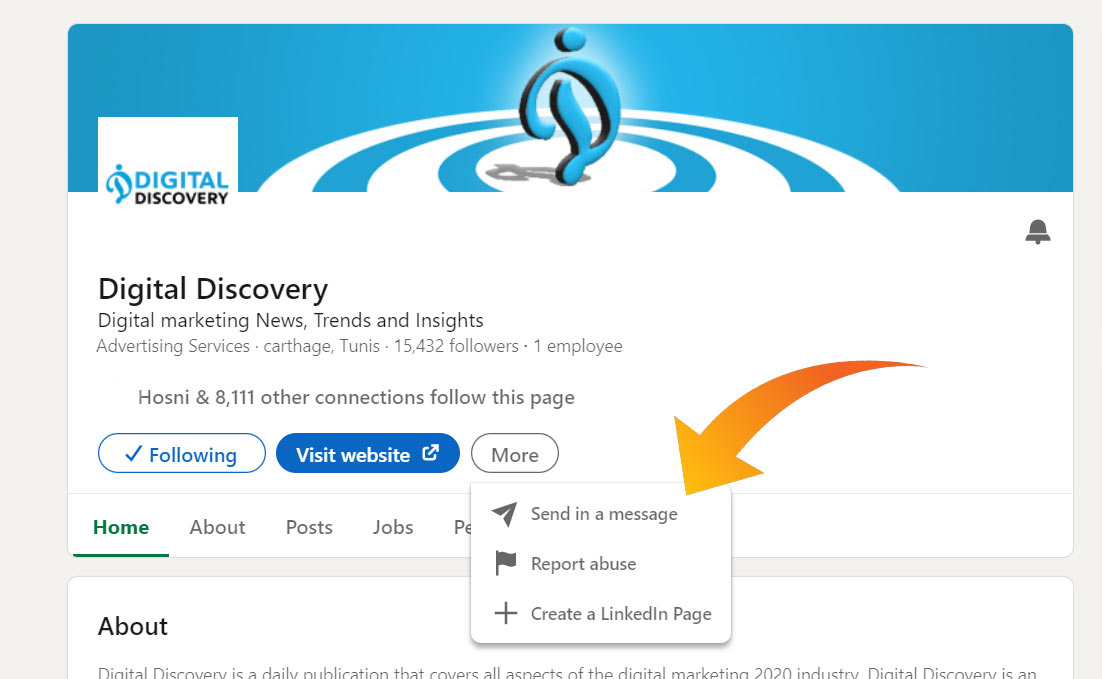 LinkedIn lance les DM pour les pages d'entreprise