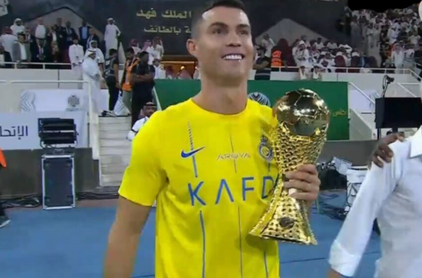  Video: Cristiano Ronaldo wins the Arab Cup of Champions with Al-Nassr