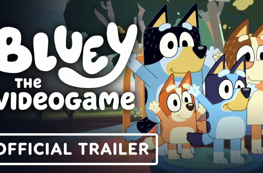  Official Trailer of BLUEY Videogame