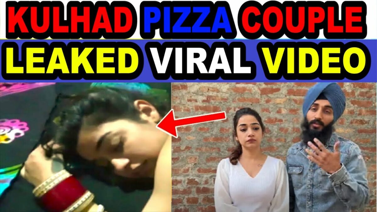 Kulhad pizza couple viral video xxx