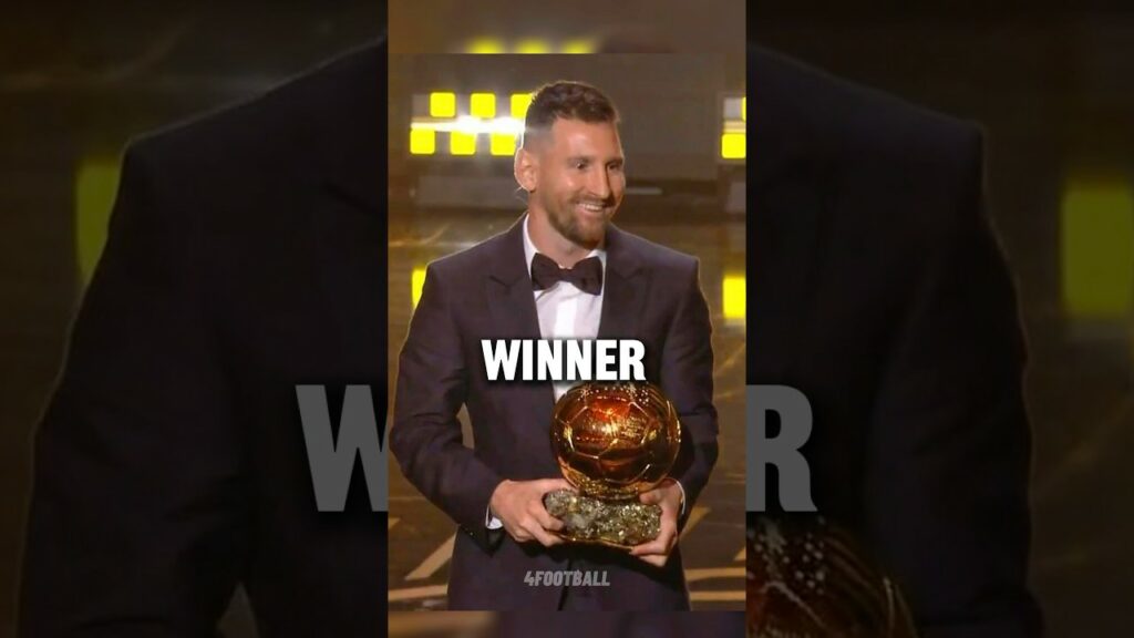 messi remporte la 8eme ballon do Messi remporte la 8eme ballon d'or 2023