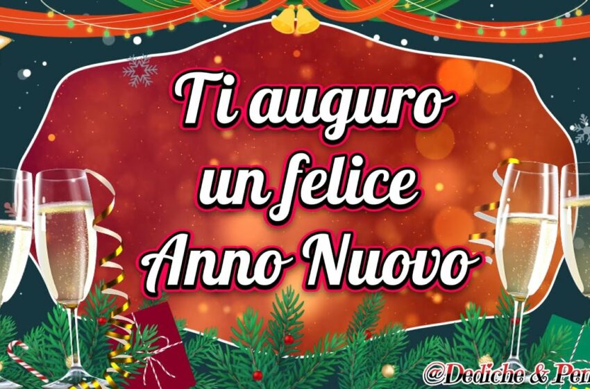 frasi auguri di buon anno 2024 gif