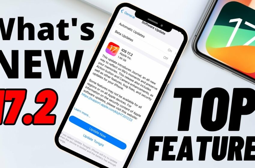  iPhone iOS 17.2 update is here, what’s the new features