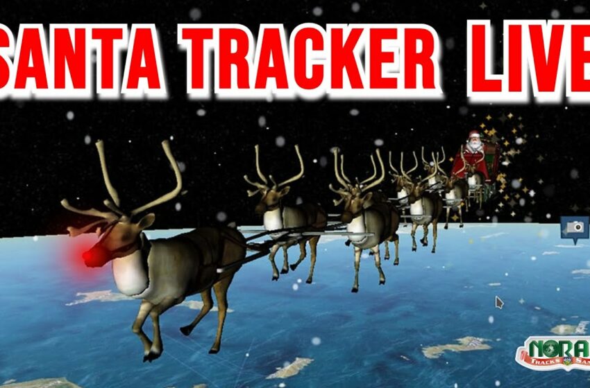 Santa Tracker 2024 video