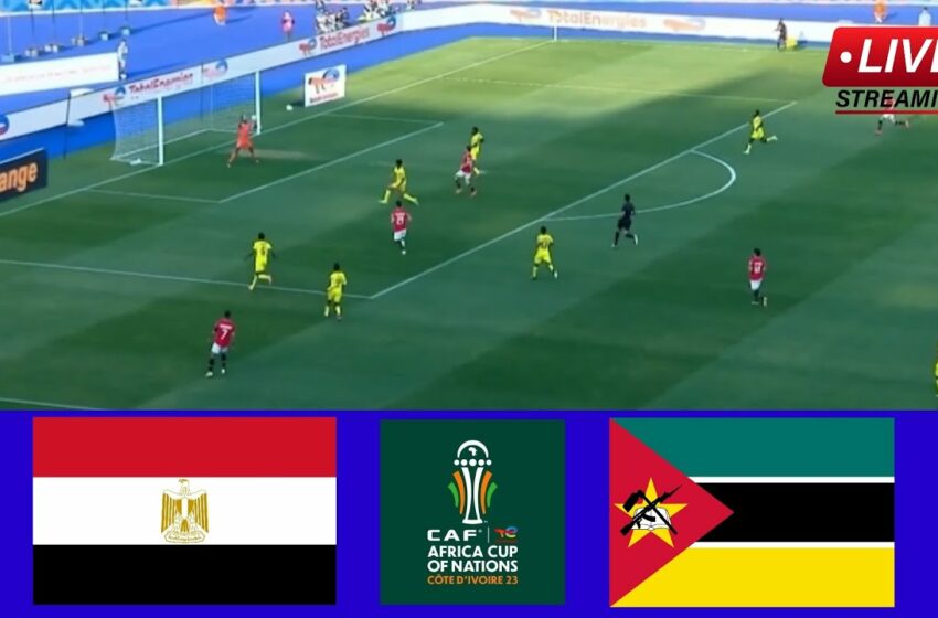 Égypte vs Mozambique en DIRECT