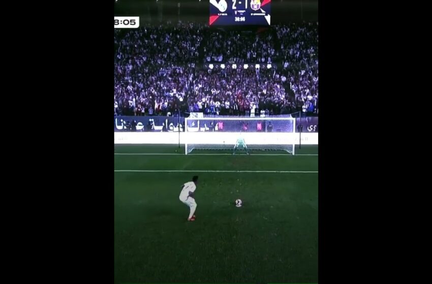  Vinicius goals for Real Madrid 4-1 Barcelona in super cup 2024