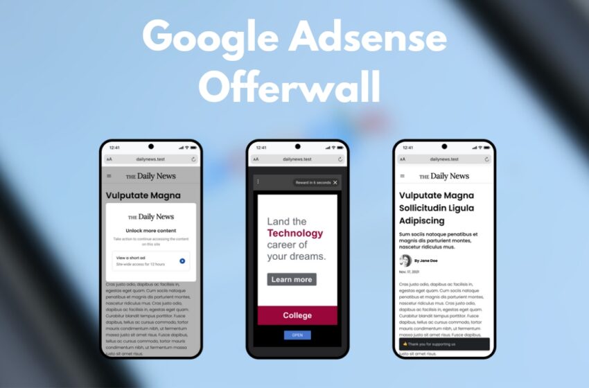  Google Adsense: Offerwall beta