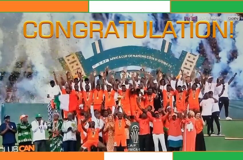 Afcon 2024 awards full video