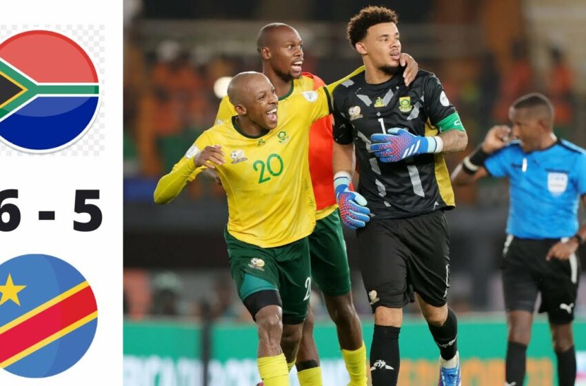  bafana bafana vs dr congo highlights