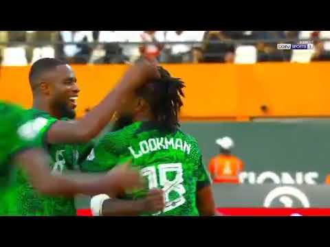  Lookman goal for Nigeria vs Angola CAN 2024