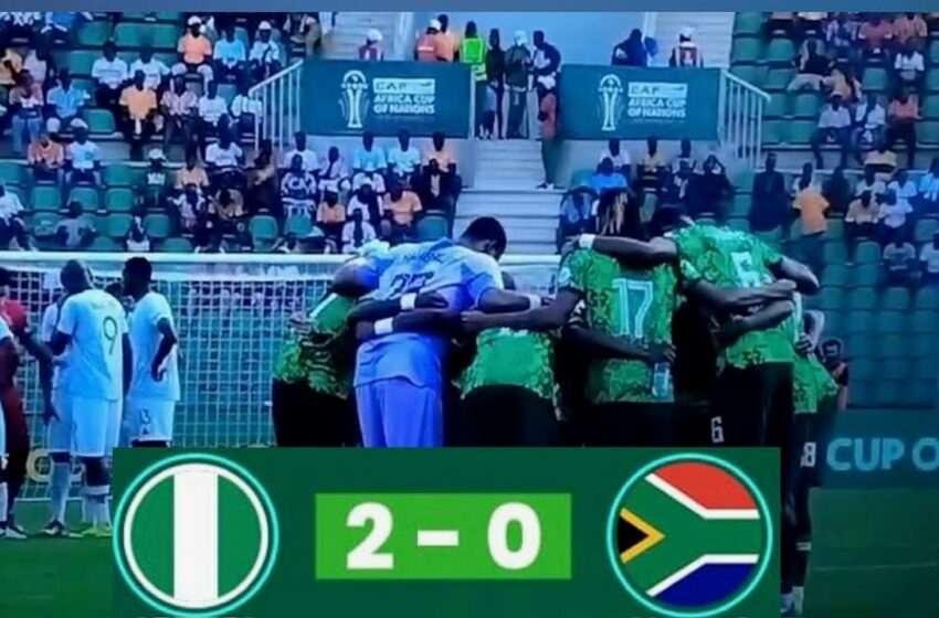 South Africa vs Nigeria (1-1) Goals 2024
