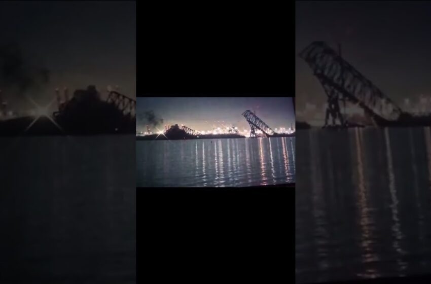  video of bridge collapse