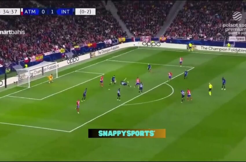  Griezmann goal for Atlético Madrid vs Inter 2-1