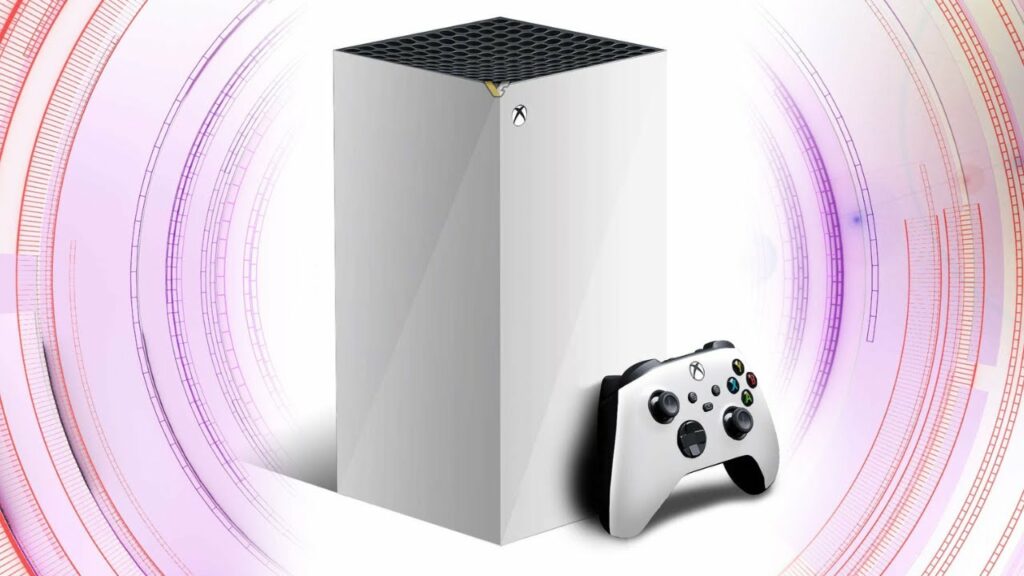 White All-Digital Xbox Series X