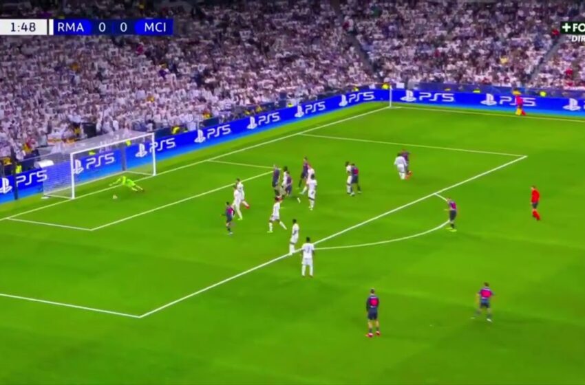 Bernardo Silva fantastic goal for Man City vs Real Madrid