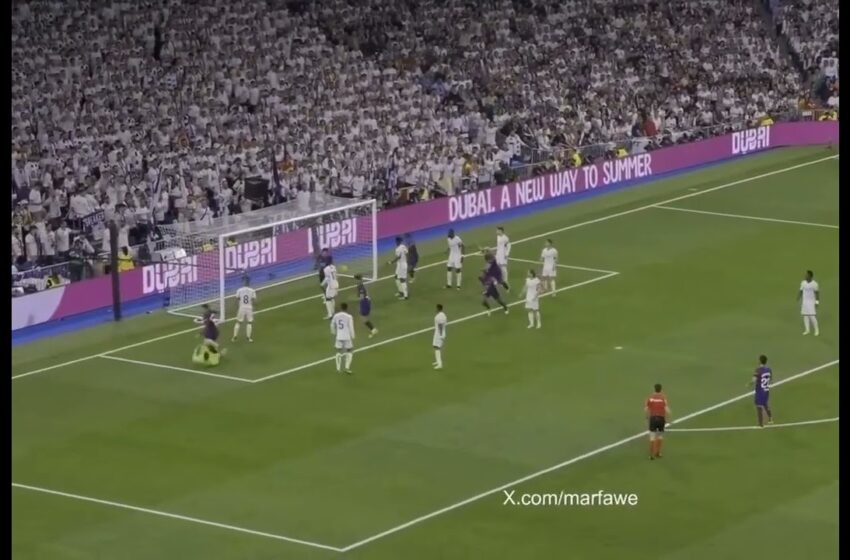 Video : Aamzing Goal of Christensen for Barcelona vs Real Madrid