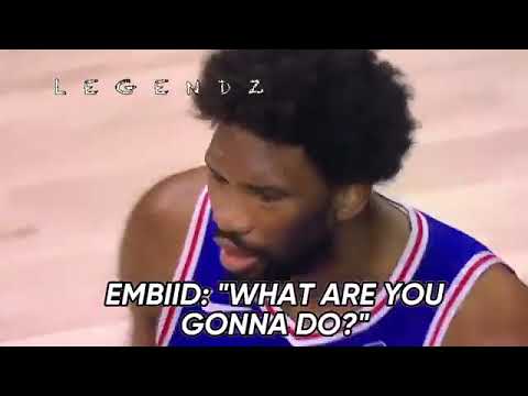 leaked audio of joel embiid tryi LEAKED Audio Of Joel Embiid Trying To Fight The Knicks