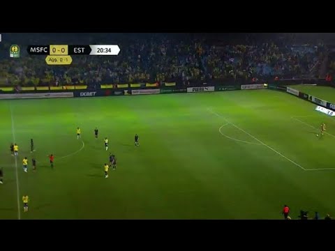 match paused due to bad weather Match paused due to big storm : Sundowns vs Esperance Tunis