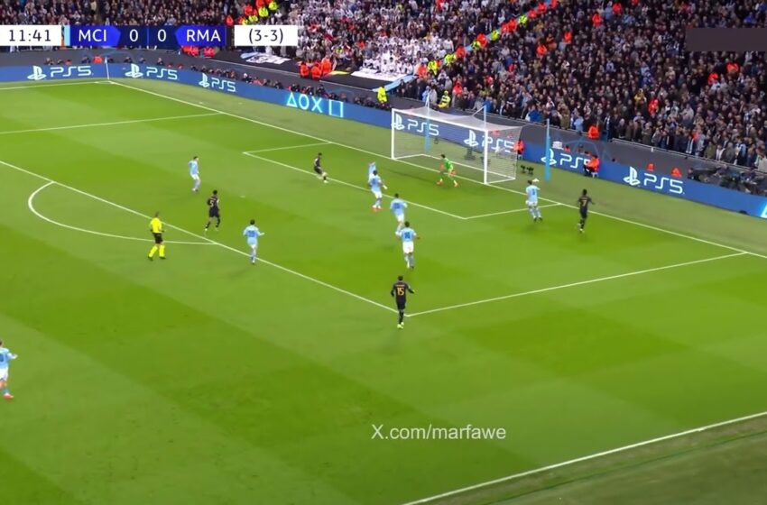 Video : Rodrygo goal vs Manchester City (1-0)