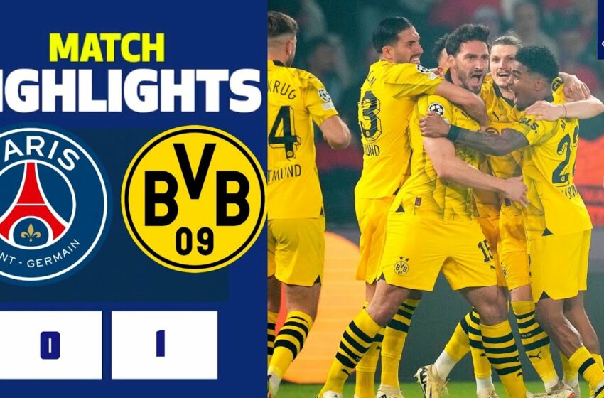  Vidéo : résumé match PSG vs Dortmund 0-1 but de Hummels