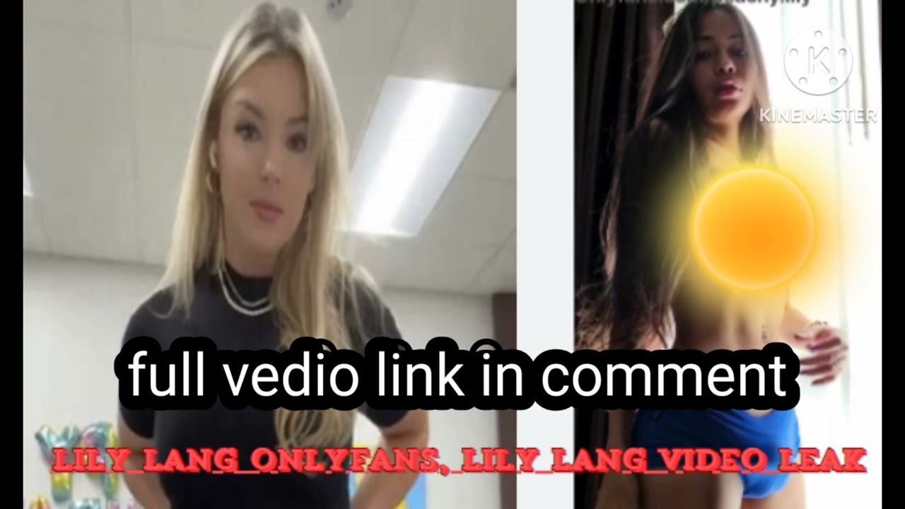 Lily Lang OnlyFans video leak